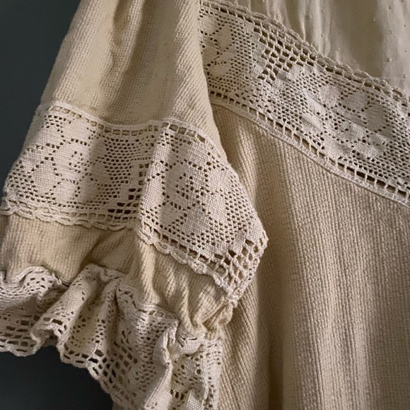 Free People Ecru Poet Buttondown - Picture 5 of 5